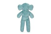 Beeztees Olifant Elvy - Hondenspeelgoed - Pluche - Blauw - 40x24x5 cm