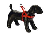 Beeztees Parinca Premium Comfort - Hondentuig - Nylon - Rood - 72-90 cm x 30 mm