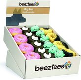 Beeztees Pastries - Hondenspeelgoed - Latex - Assorti - 7,5x7,5x3 cm