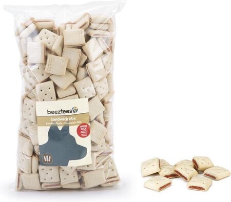 Beeztees Sandwich Mix - Hondensnack - Voordeel - 1400 gram