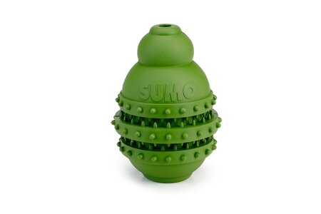 Beeztees Sumo Play Dental - Hondenspeelgoed - Rubber - Groen - M - afbeelding 1
