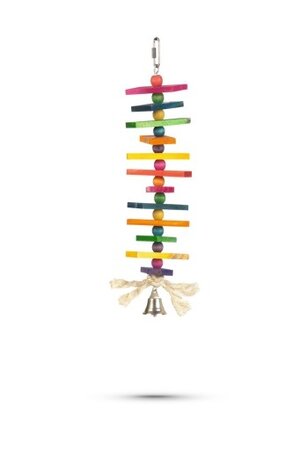 Beeztees Wixie - Vogelspeelgoed - Hout - 35 cm