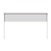 Bergamo zonwerende zijwand 4m zand