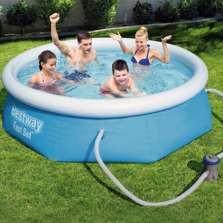 Bestway zwembad fast set set rond 244 - afbeelding 2