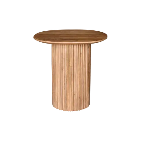 Bijzettafel Hamar L 56 x B 42 x H 56 cm oak