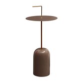 Bijzettafel lever D30x56/67cm