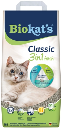 Biokat's Kattenbakvulling Classic 3in1 Fresh - 18 liter