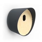 Capi Bird house Oval Anthracite - 24 x 19 x 23 cm - afbeelding 3