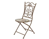 Bistrostoel aberdeen mozaiek steen outdoor