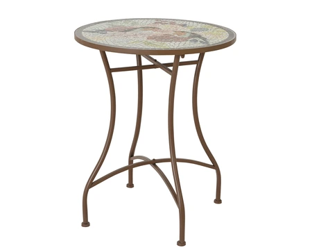 Bistrotafel aberdeen mozaiek steen outdoor