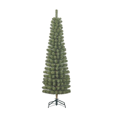 Black Box Kunstkerstboom Charlton Pilar groen - H 230 x D 58 cm