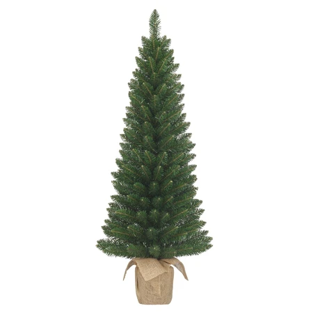 Black Box Kunstkerstboom Gerlos op jute voet - H 75 x D 36 cm