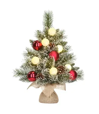 Black Box Trees Kaprun LED tafel kerstboom - D 33 cm H 45 cm