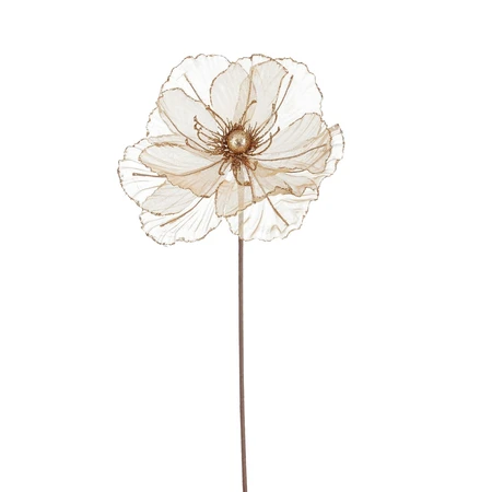 Bloem tak champagne glitter - l45cm