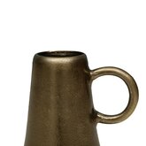 Bloemenvaas Brass antique - H 30 x D 20 cm - afbeelding 2