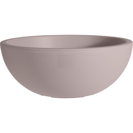 BLOEMPOT DIA 40XH16CM TAUPE - afbeelding 1