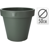 BLOEMPOT EK ROND 50CM GROEN