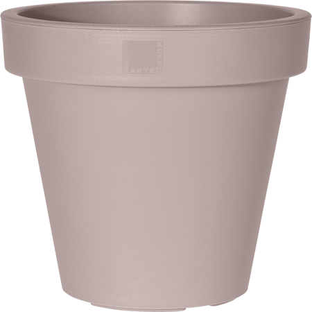 BLOEMPOT EK ROND 50CM TAUPE