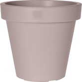BLOEMPOT EK ROND 50CM TAUPE
