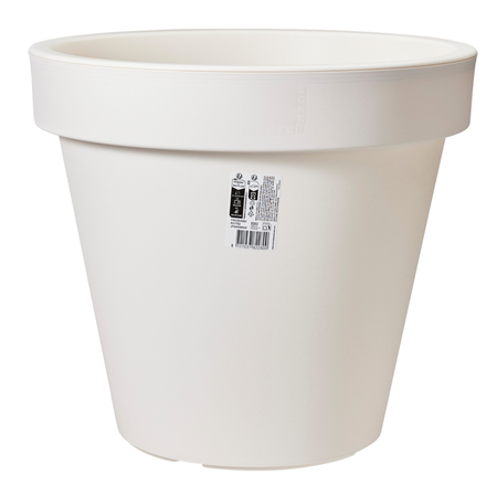 Bloempot rond D52-cm Wit