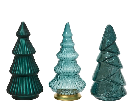 Boom glas d8.5h17.5cm Emerald a3 - afbeelding 1