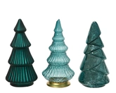Boom glas d8.5h17.5cm Emerald a3 - afbeelding 1