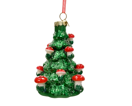 Boom glas L7.50b7.60h10.30cm jolly groen