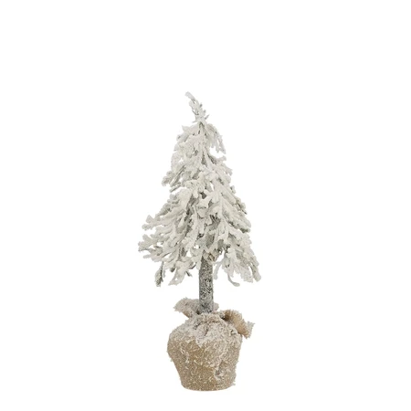 Boom in pot wit flocked - h60xd20cm