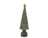 Boom polyresin d14h44cm groen