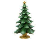 Boom polyresin L20b22.50h36.50cm groen