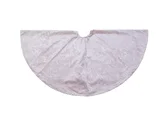 Boomkleed barok fluweel 120cm crm