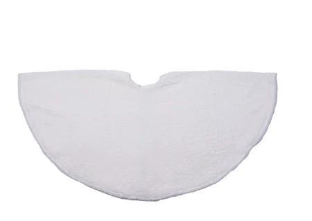 Boomkleed imitatiebont 120cm wit