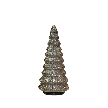Boompje glas draaiend 30cm antrct - afbeelding 1