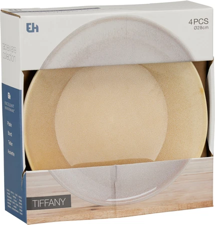 Bord Dia 28Cm Set 4 stuks - afbeelding 4