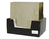 Bord glas d20h0.4cm goud a2 - afbeelding 2