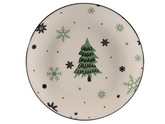 Bord kerstboom deco Ø19cm