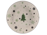 Bord kerstboom deco Ø26,5cm