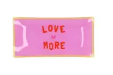 Bord Rechthoekig Love More 20X10X2cm