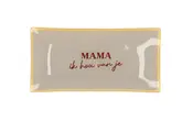Bord Rechthoekig Mama Ik Hou Van Je 20X10X2cm