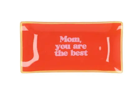 Bord Rechthoekig Mom You Are The Best 20X10X2cm
