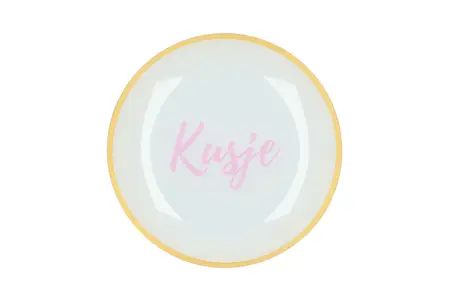 Bord Rond Kusje 18X18X2cm