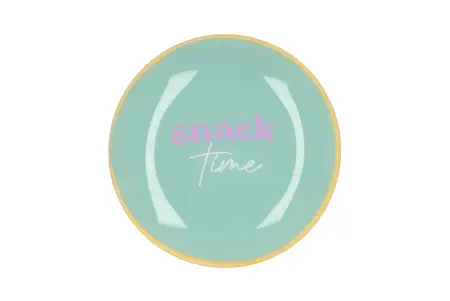 Bord Rond Snack Time 18X18X2cm