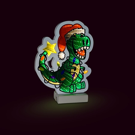 Brightside Infinity light Day&Night Dino B 15 x H 20 cm - afbeelding 1