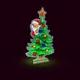 Brightside Infinity light Day&Night Kerstboom met kerstman B 74 x H 120 cm - afbeelding 1