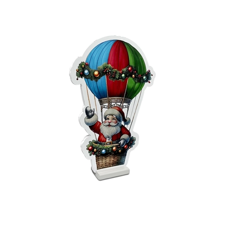 Brightside Infinity light Day&Night Kerstman in luchtballon B 27 x H 40 cm - afbeelding 2