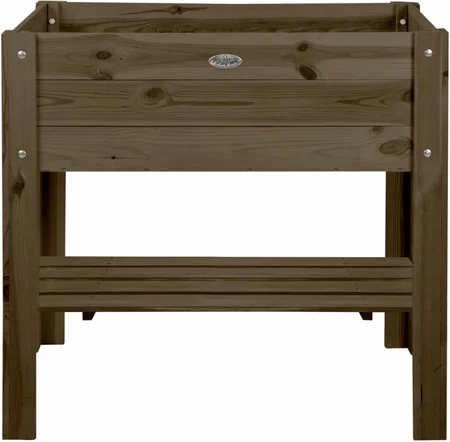 Esschert Design Bruin houten kweektafel met L voet S