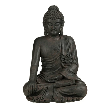 Buddha d.grijs - l64xb55xh93cm