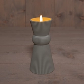 Buitenkaars 3D LED 17.5x8cm olijf