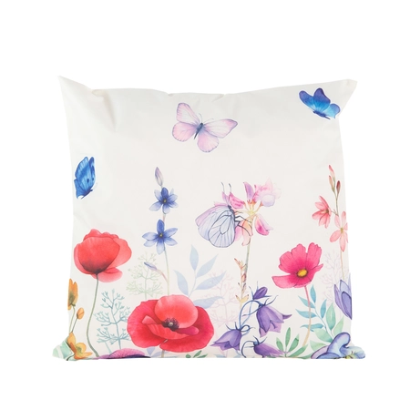 Buitenkussen 45x45cm veldbloemen