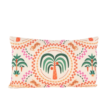 Buitenkussen 50x30cm palmboom